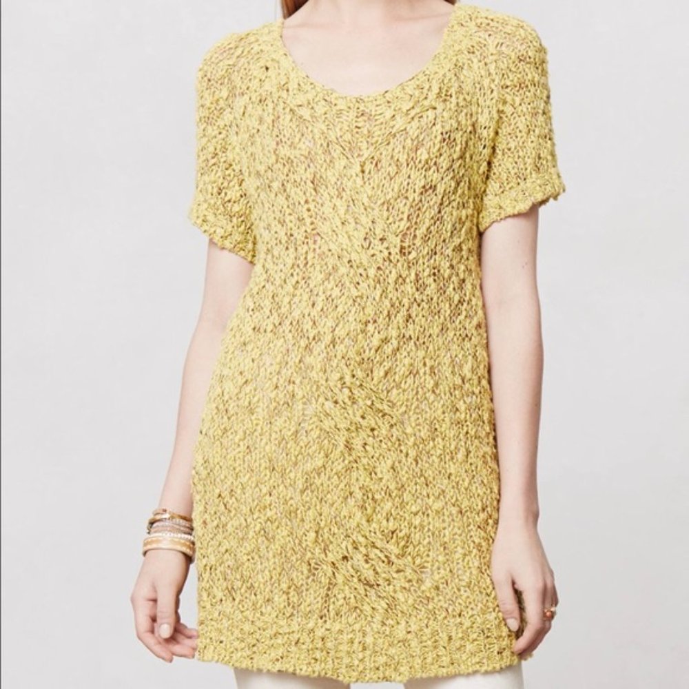 Anthropologie Juillet Sweater Tunic by Moth